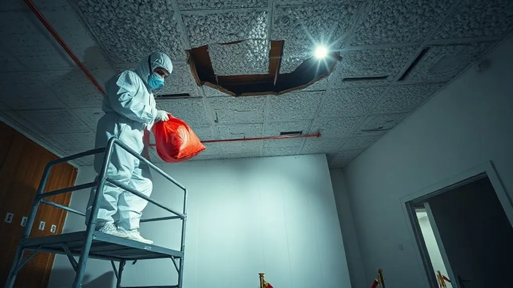 Asbestos Ceiling Removal in Leytonstone — HSE-licensed specialists