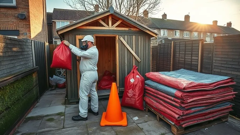 Garage & Shed Roof Removal in Leytonstone — HSE-licensed specialists